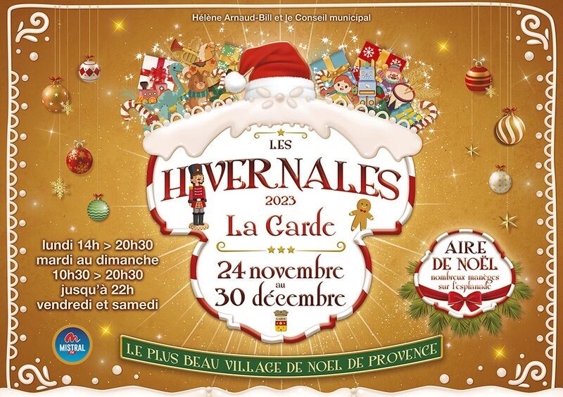 Les Hivernales de La Garde, Marché de Noël Provençal