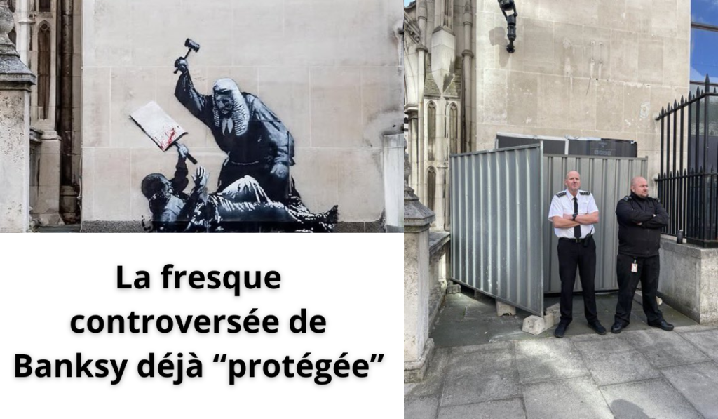 Un juge menaçant comme symbole de répression