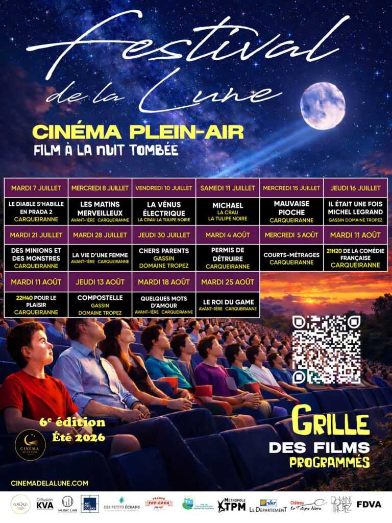 Cinéma en plein air, la Lune revient dans le Var | | Presse 83