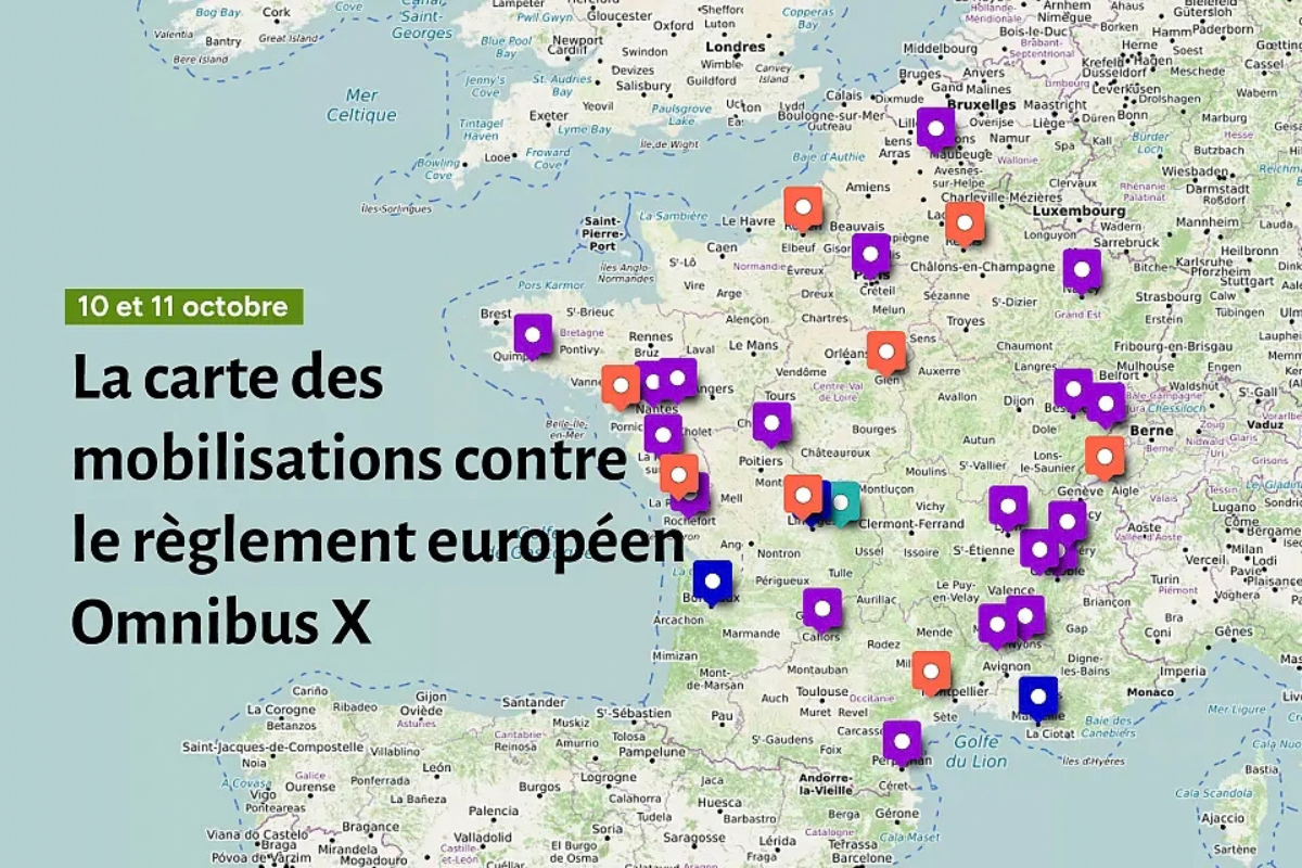 Carte de Basta! sur la mobilisations Pesticides à vie Non merci 10 octobre | | Presse 83